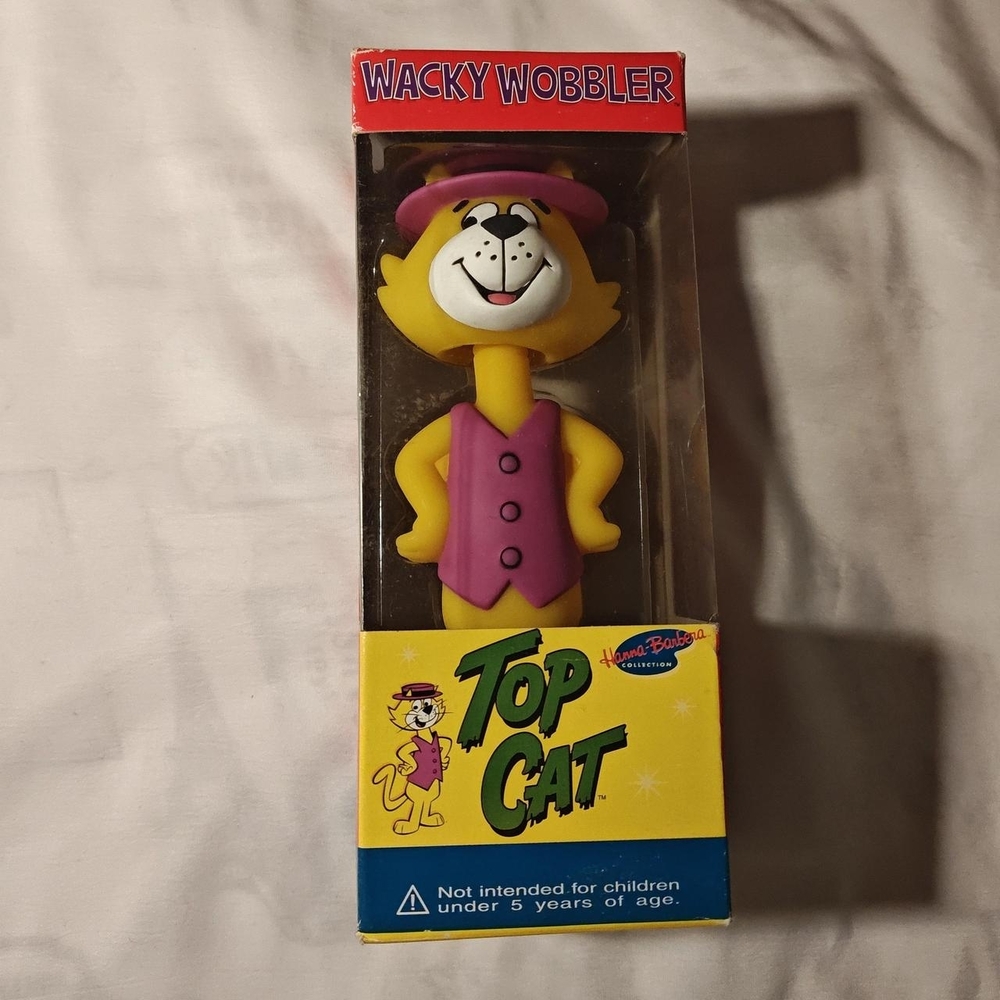 Wacky Wobbler Top Cat Figure Box